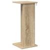 Növényállvány 2 pcs sonoma tölgy 25 x 25,5 x 60,5 cm mérnöki fa