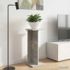 Növényállvány beton szürke 25 x 25,5 x 60,5 cm mérnöki fa