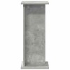 Növényállvány beton szürke 25 x 25,5 x 60,5 cm mérnöki fa