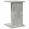 Növényállvány beton szürke 25 x 25,5 x 40,5 cm mérnöki fa