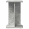 Növényállvány beton szürke 25 x 25,5 x 40,5 cm mérnöki fa