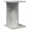 Növényállvány beton szürke 25 x 25,5 x 40,5 cm mérnöki fa