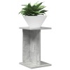 Növényállvány beton szürke 25 x 25,5 x 40,5 cm mérnöki fa