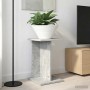 Növényállvány 2 pcs beton szürke 25 x 25,5 x 40,5 cm mérnöki fa