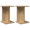 Növényállvány 2 pcs kézműves tölgy 25 x 25,5 x 40,5 cm