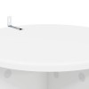 Növényállvány 2 pcs fehér ø40 x 100 cm szerelt fa