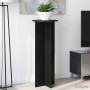 Növényállvány 2 pcs fekete ø40 x 100 cm szerelt fa