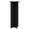 Növényállvány 2 pcs fekete ø40 x 100 cm szerelt fa