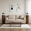 Növényállvány 2 pcs füstös tölgy ø40 x 100 cm szerelt fa