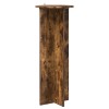 Növényállvány 2 pcs füstös tölgy ø40 x 100 cm szerelt fa