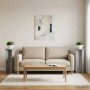 Növényállvány 2 pcs szürke sonoma ø40 x 100 cm szerelt fa