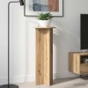 Növényállvány 2 pcs kézműves tölgy ø40 x 100 cm szerelt fa