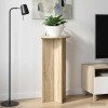 Növényállvány 2 pcs sonoma tölgy 40 x 40 x 80 cm szerelt fa