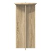 Növényállvány 2 pcs sonoma tölgy 40 x 40 x 80 cm szerelt fa
