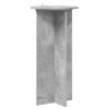 Növényállvány 2 pcs betonszürke 40 x 40 x 80 cm szerelt fa