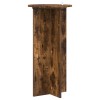 Növényállvány 2 pcs füstös tölgy 40 x 40 x 80 cm szerelt fa