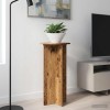 Növényállvány 2 pcs antik fa 40 x 40 x 80 cm szerelt fa