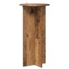 Növényállvány 2 pcs antik fa 40 x 40 x 80 cm szerelt fa