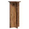 Növényállvány 2 pcs antik fa 40 x 40 x 80 cm szerelt fa