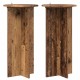 Növényállvány 2 pcs antik fa 40 x 40 x 80 cm szerelt fa