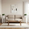 Növényállvány 2 pcs fehér ø40 x 60 cm szerelt fa