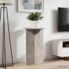 Növényállvány 2 pcs betonszürke ø40 x 60 cm szerelt fa