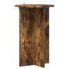 Növényállvány 2 pcs füstös tölgy ø40 x 60 cm szerelt fa