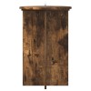 Növényállvány 2 pcs füstös tölgy ø40 x 60 cm szerelt fa