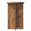Növényállvány 2 pcs antik fa ø40 x 60 cm szerelt fa