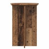 Növényállvány 2 pcs antik fa ø40 x 60 cm szerelt fa