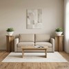 Növényállvány 2 pcs kézműves tölgy ø40 x 60 cm szerelt fa
