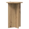Növényállvány 2 pcs kézműves tölgy ø40 x 60 cm szerelt fa