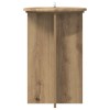 Növényállvány 2 pcs kézműves tölgy ø40 x 60 cm szerelt fa