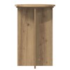 Növényállvány 2 pcs kézműves tölgy ø40 x 60 cm szerelt fa