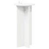 Növényállvány 2 pcs fehér ø29,5 x 60 cm szerelt fa