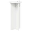 Növényállvány 2 pcs fehér ø29,5 x 60 cm szerelt fa