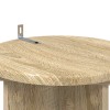 Növényállvány 2 pcs sonoma tölgy 29,5 x 29,5 x 60 cm szerelt fa