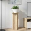 Növényállvány 2 pcs sonoma tölgy 29,5 x 29,5 x 60 cm szerelt fa