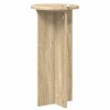 Növényállvány 2 pcs sonoma tölgy 29,5 x 29,5 x 60 cm szerelt fa