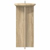 Növényállvány 2 pcs sonoma tölgy 29,5 x 29,5 x 60 cm szerelt fa