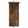 Növényállvány 2 pcs füstös tölgy 29,5 x 29,5 x 60 cm szerelt fa