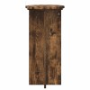 Növényállvány 2 pcs füstös tölgy 29,5 x 29,5 x 60 cm szerelt fa