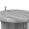 Növényállvány 2 pcs szürke sonoma 29,5 x 29,5 x 60 cm