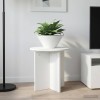 Növényállvány 2 pcs fehér ø40 x 40 cm szerelt fa