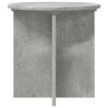 Növényállvány 2 pcs betonszürke 40 x 40 x 40 cm szerelt fa