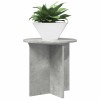 Növényállvány 2 pcs betonszürke 40 x 40 x 40 cm szerelt fa