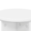 Növényállvány 2 pcs fehér ø29,5 x 40 cm szerelt fa