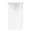 Növényállvány 2 pcs fehér ø29,5 x 40 cm szerelt fa