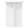 Növényállvány 2 pcs fehér ø29,5 x 40 cm szerelt fa