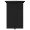 Növényállvány 2 pcs fekete ø29,5 x 40 cm szerelt fa